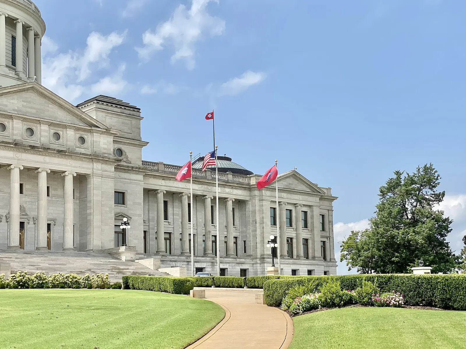 Arkansas State Capitol: Arkansas State Capitol, Woodlane Street and Capitol Avenue, Little Rock, AR - 54014831988