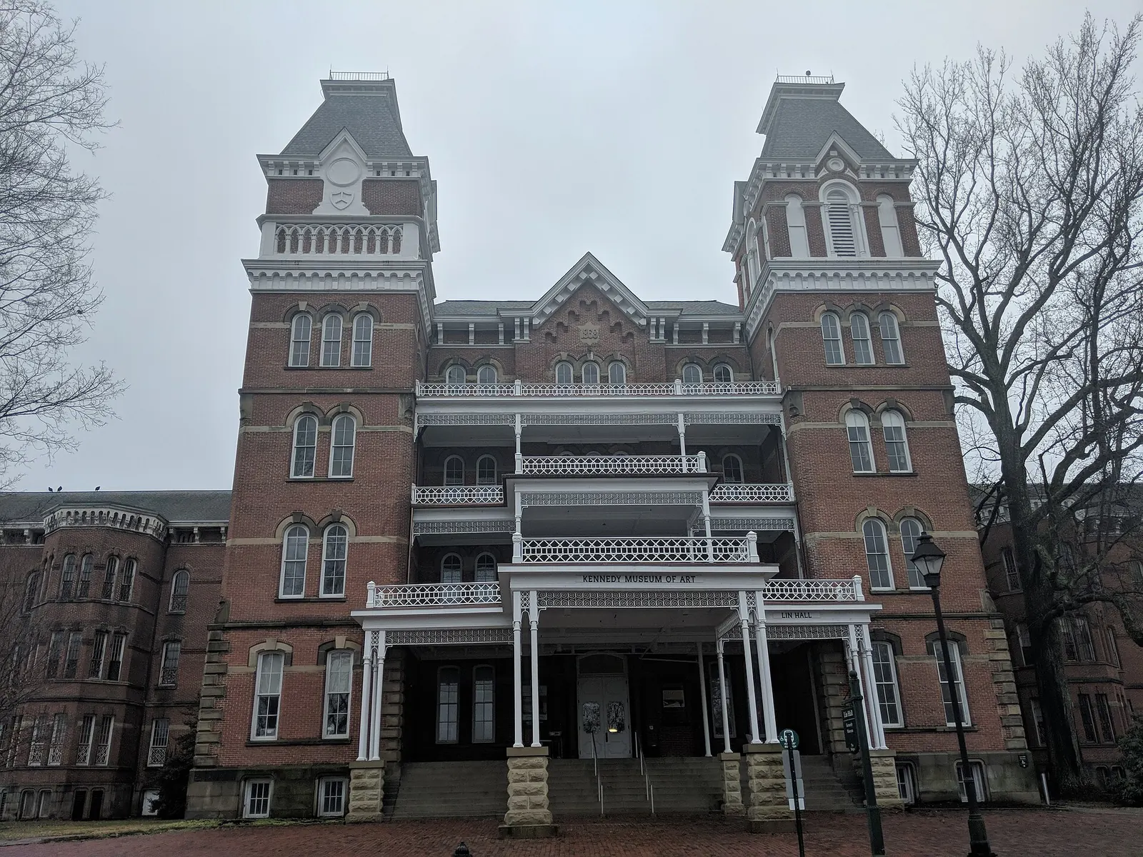 Athens Lunatic Asylum (The Ridges): Athens Lunatic Asylum Front