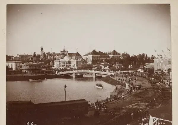 Looking north from model jail