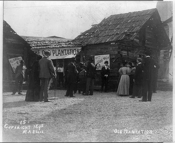 The Old Plantation. [Exhibit at the Cotton States Exposition, Atlanta, Georgia; 1895