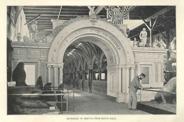 Entrance to Grotto from South Aisle