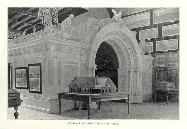 Entrance to Grotto from West Aisle