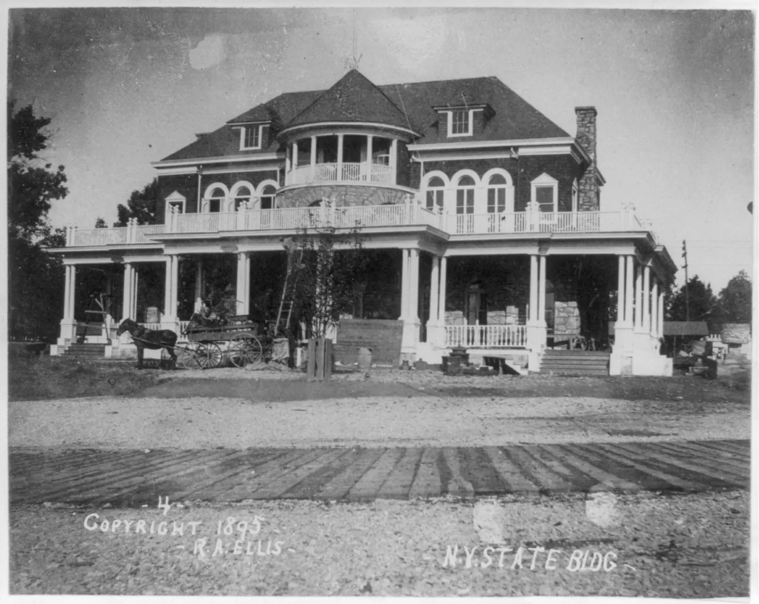 Cotton States and International Exposition: Atlanta, Ga. - Cotton States Exposition)- N.Y. State Bldg LCCN2003653902