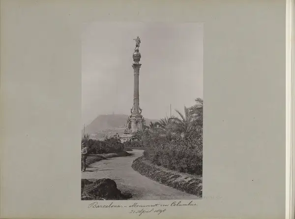 Columbus Monument, erected for the 1888 Exposition