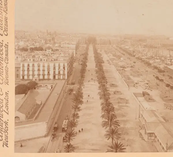 Paseo de Colón with the Columbus Monument