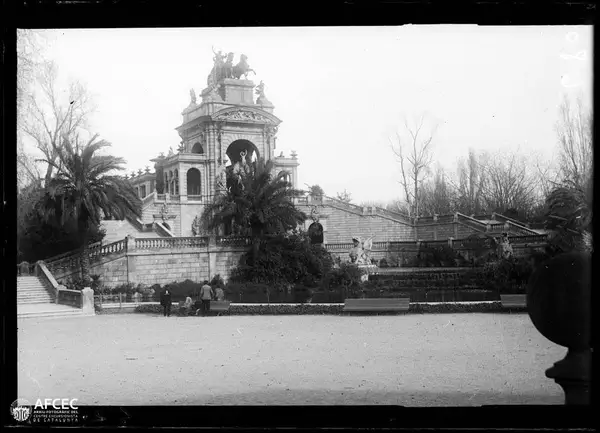 The Cascada fountain in the Parc de la Ciutadella