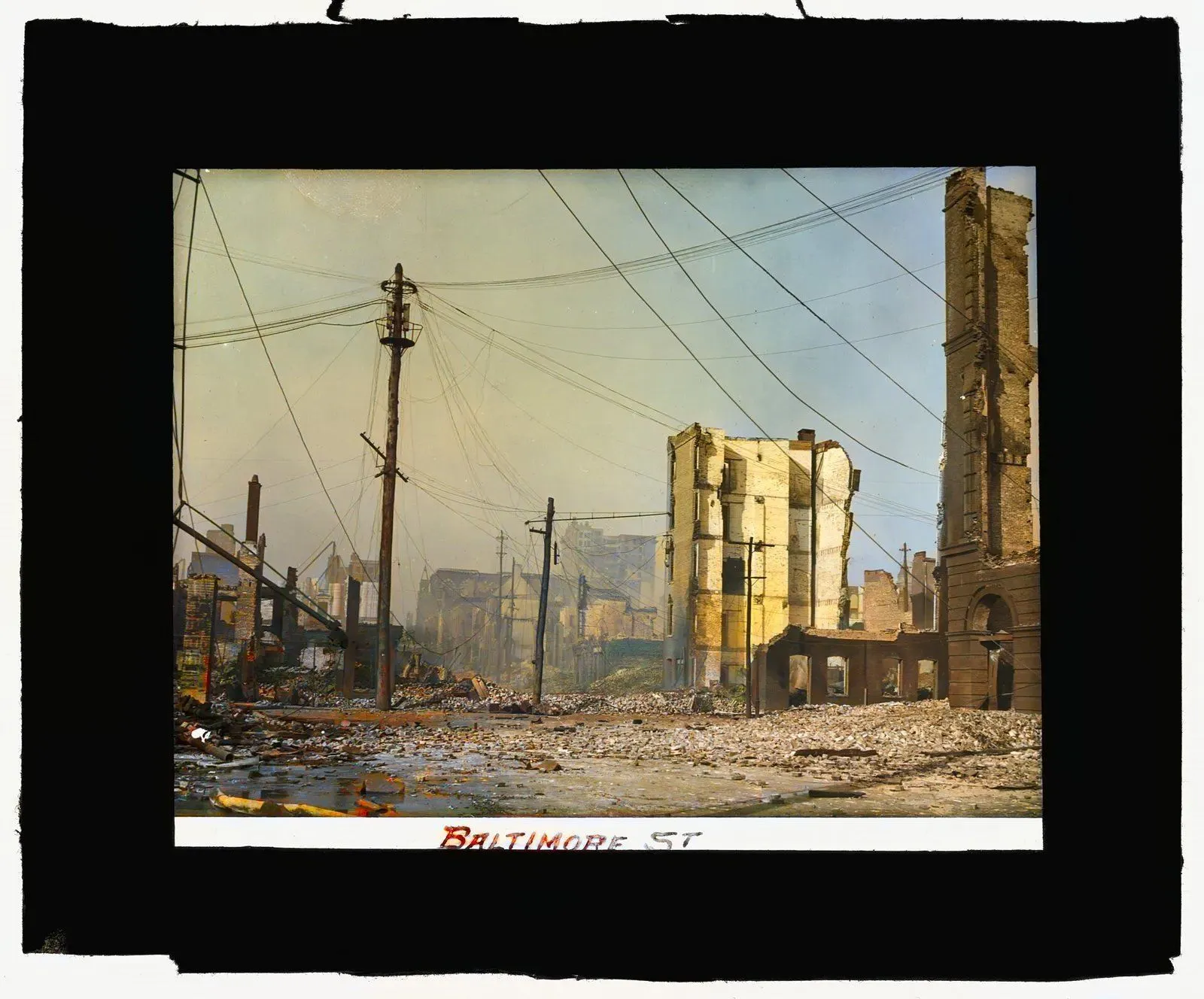 Burned and Rebuilt?, hypothetical colorization