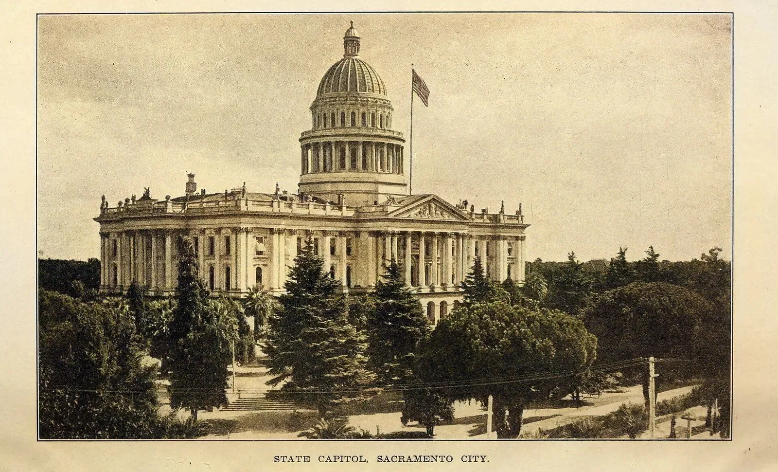 California State Capitol, hypothetical colorization