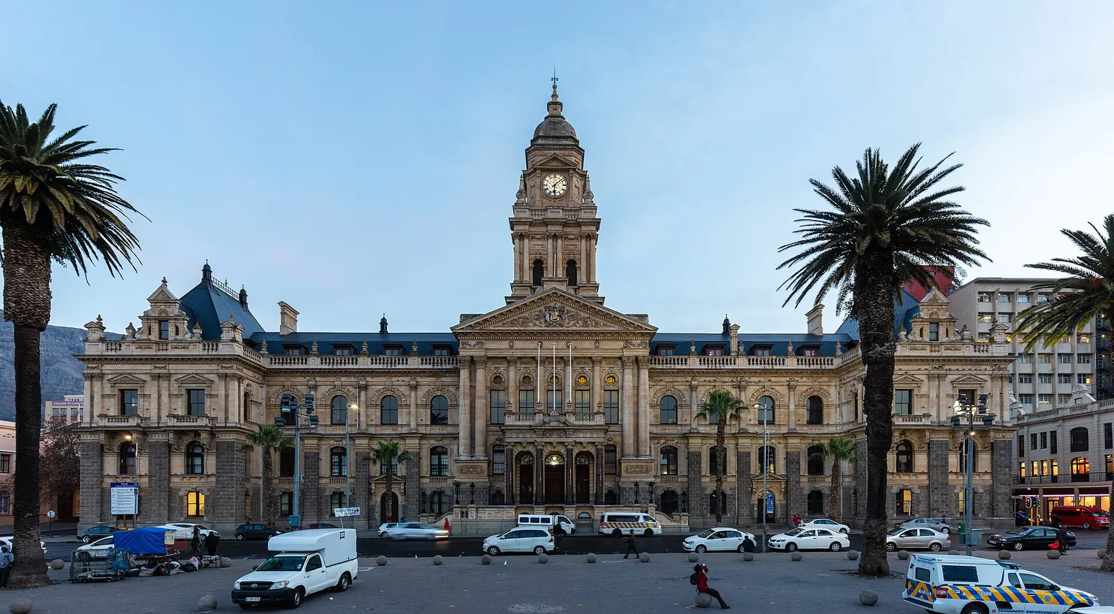 Cape Town City Hall: Ayuntamiento, Ciudad del Cabo, Sudáfrica, 2018-07-19, DD 08