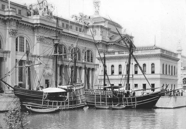 The Nina And Pinta — Official Views Of The World's Columbian Exposition —