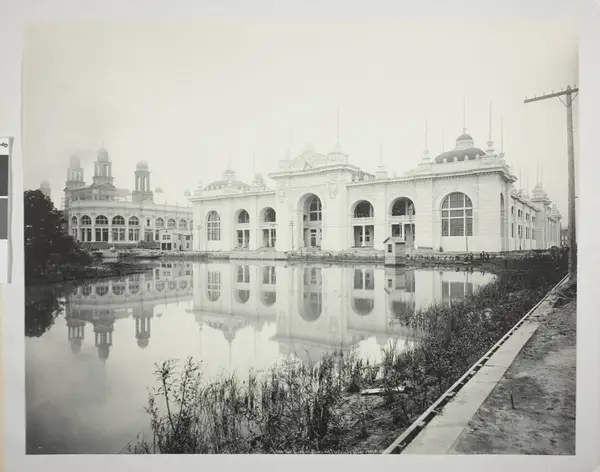 Mines and Electricity Buildings north facades