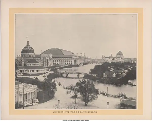 View South East from the Illinois Building, William Henry Jackson