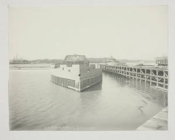 Naval Exhibit construction Arnold view 123 12-16-1891
