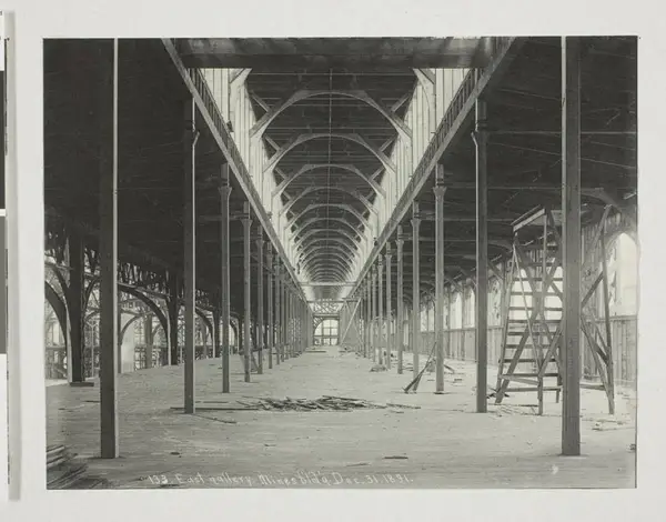 Mines Building east gallery interior