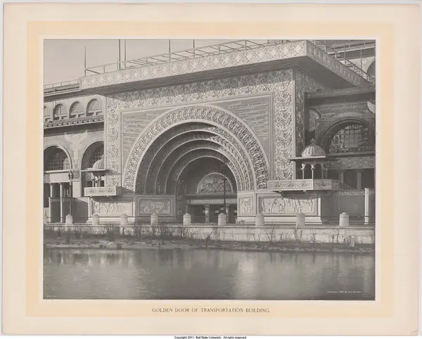 Transportation Building, Golden Door, William Henry Jackson