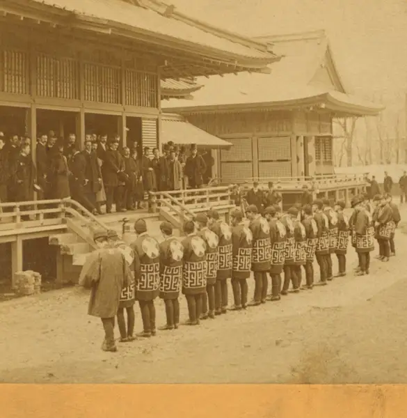 Dedication of the Japanese building. World's Fair