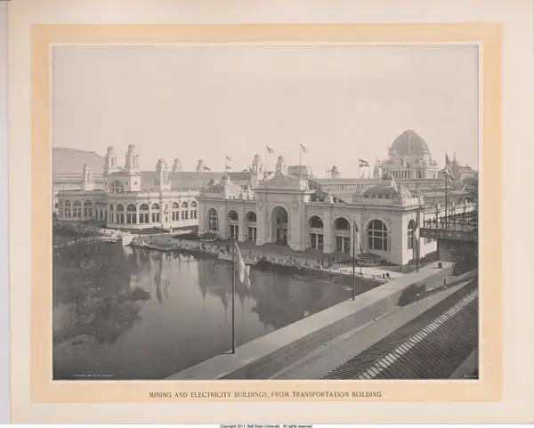 Mining and Electricity Buildings, from Transportation Building, William Henry Jackson