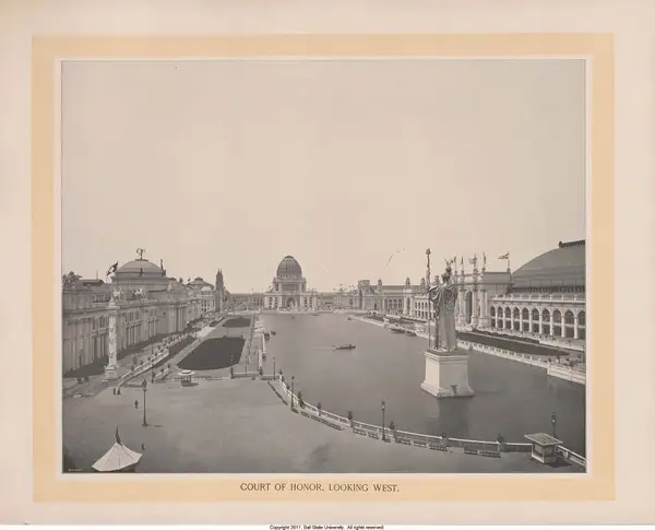 Court of Honor, Looking West, William Henry Jackson