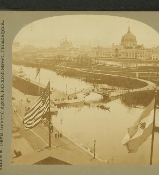 Bird's-eye view, Columbian Exposition