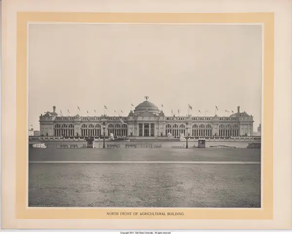 Agricultural Building, North Front, William Henry Jackson