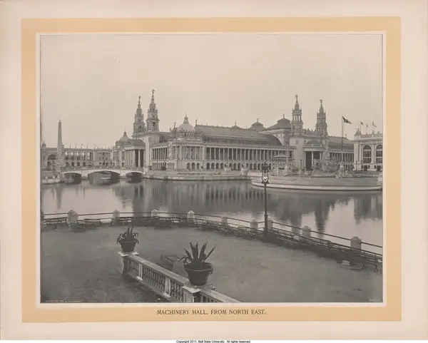 Machinery Hall, from North East, William Henry Jackson