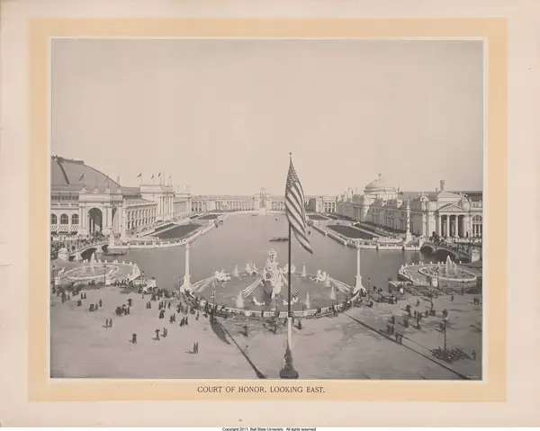 Court of Honor, Looking East, William Henry Jackson