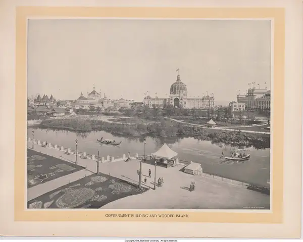 Government Building And Wooded Island, William Henry Jackson