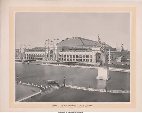Manufacturers Building from Casino, William Henry Jackson
