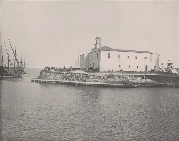 La Rabida, from South West Side, William Henry Jackson, 1893 (cropped)
