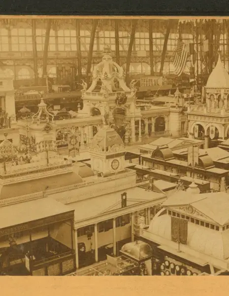 Beautiful is interior of Liberal Arts building, World's Columbian Exposition