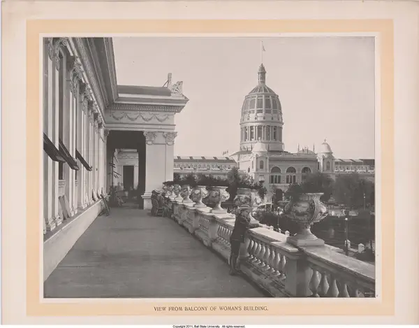 View from Balcony of Woman's Building, William Henry Jackson