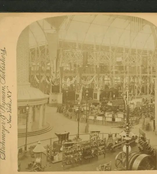 Interior of Electrical building, World's Fair, Chicago, U.S.A