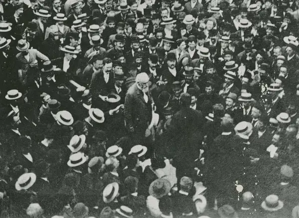 Carter H. Harrison's last speech, World's Fair, October 28, 1893 (NBY 3023) (a)