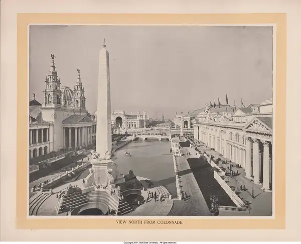 View North from Colonnade, William Henry Jackson