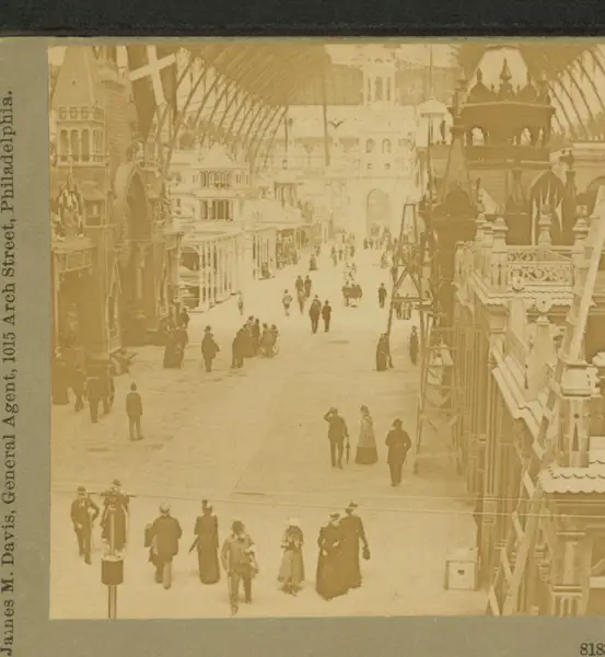 Great interior of Liberal Arts building, Columbian Exposition