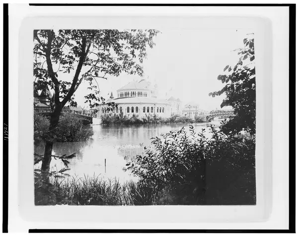 Fisheries Building from Wooded Island