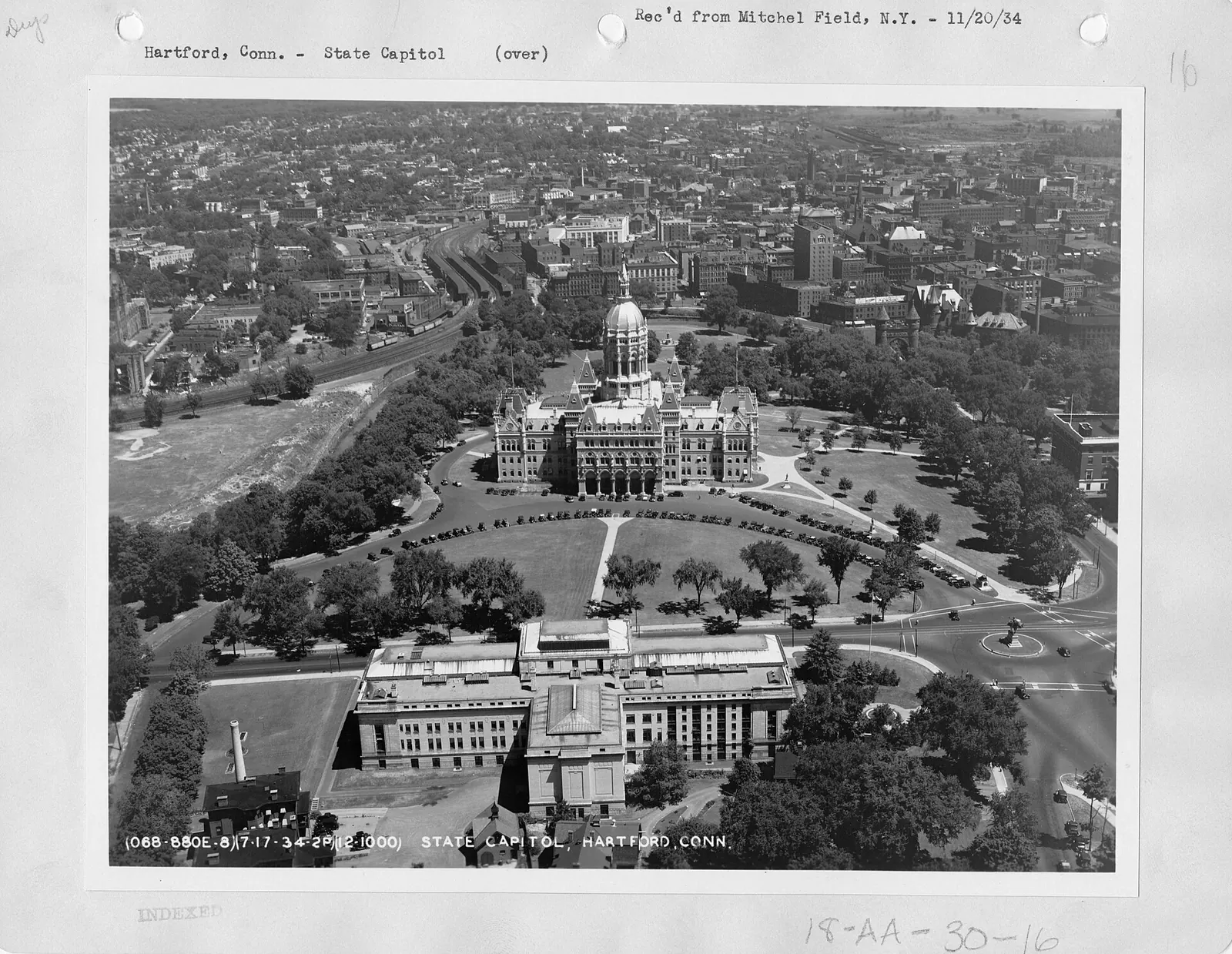 Connecticut State Capitol: Connecticut - Hartford - NARA - 23936443