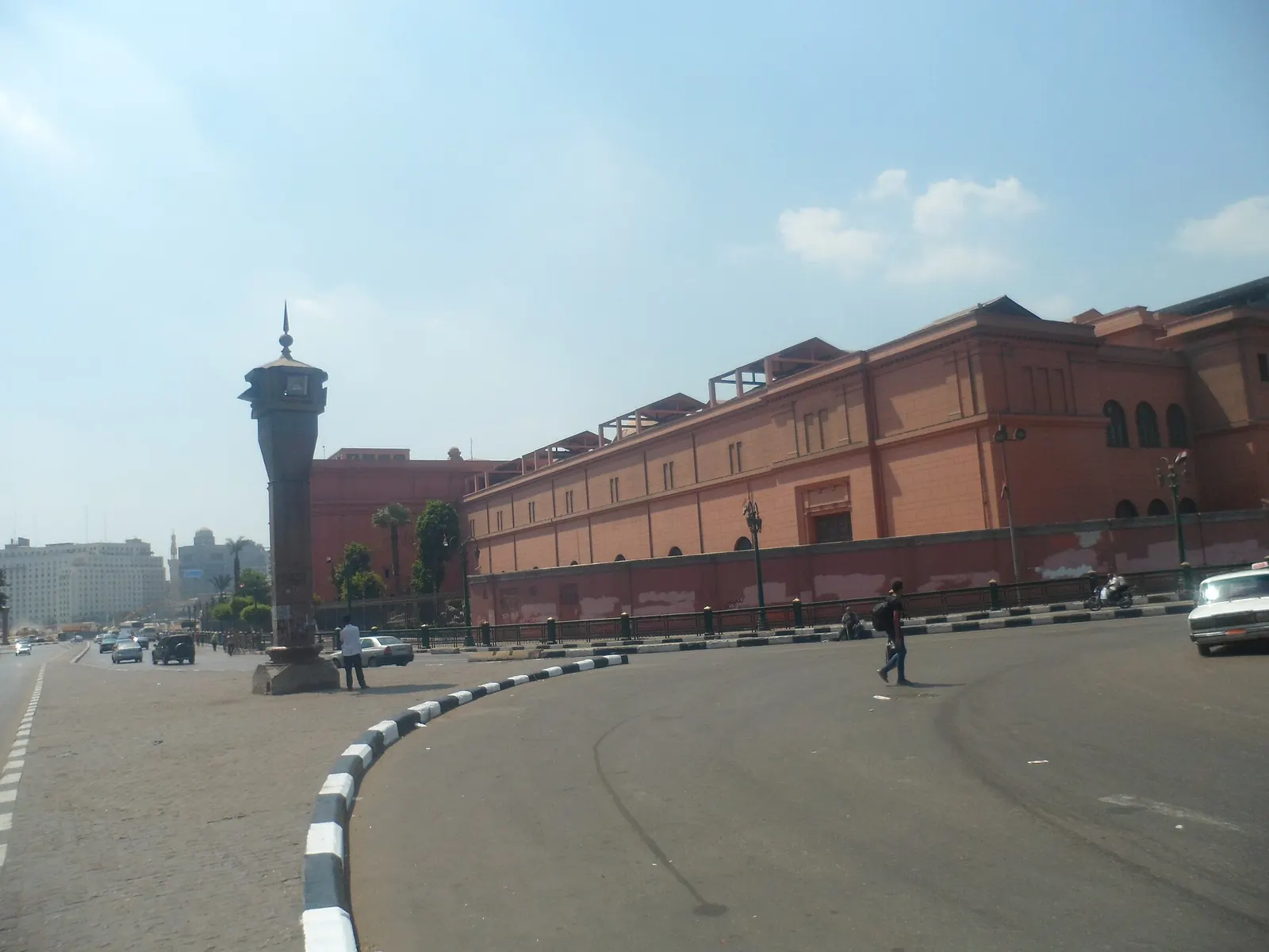 Egyptian Museum: Egyptian Museum behind view