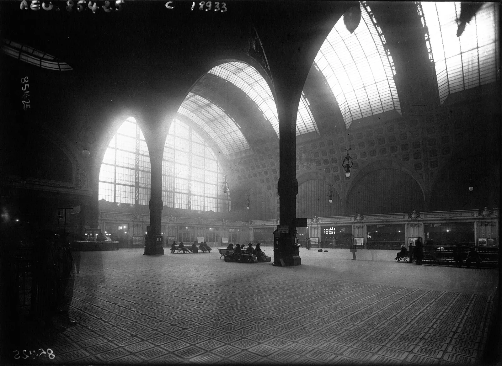 Gare d'Orsay vue générale du hall