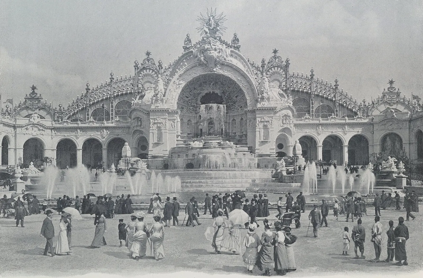 Le palais de l'électricité et le Château d'eau, Exposition universelle 1900 02