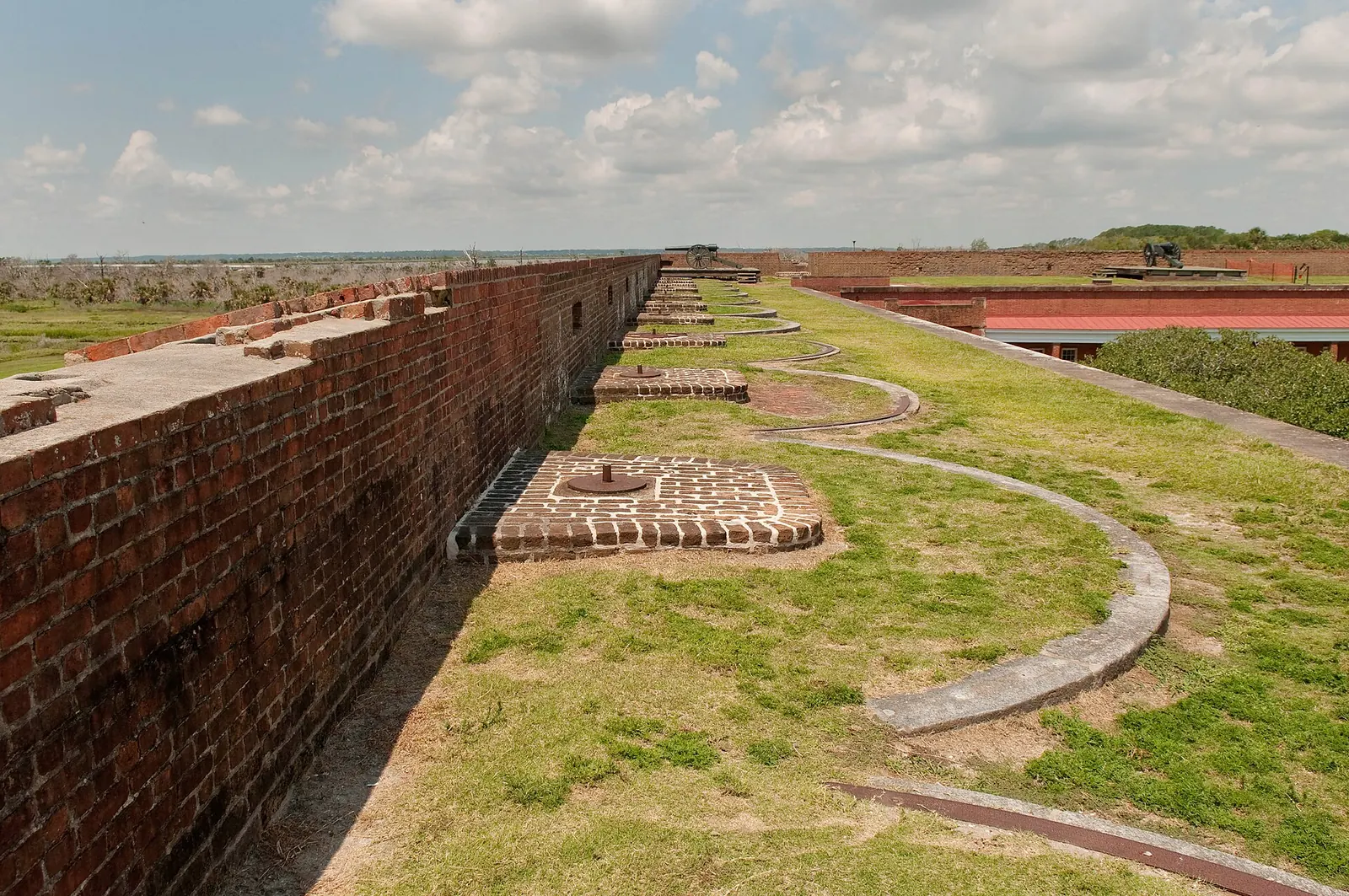 Fort Pulaski: Fort Pulaski Upper Levels