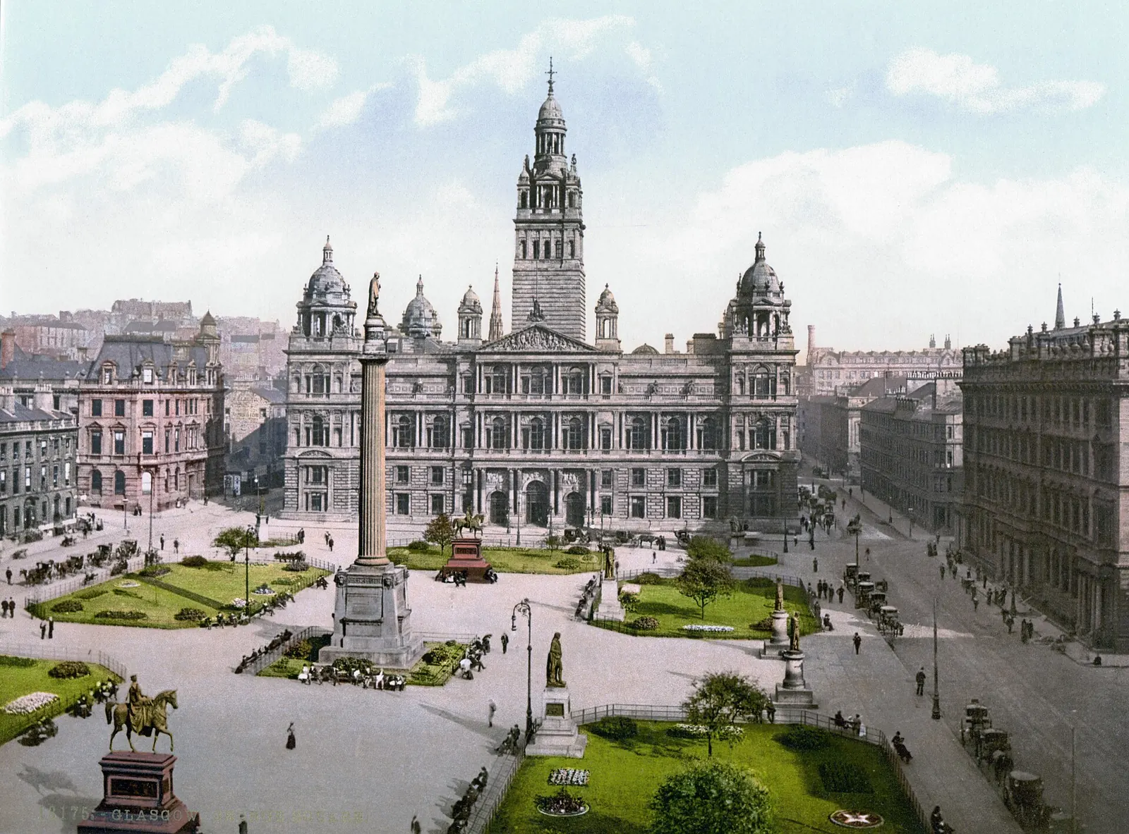 Glasgow City Chambers: Glasgow-George-Square