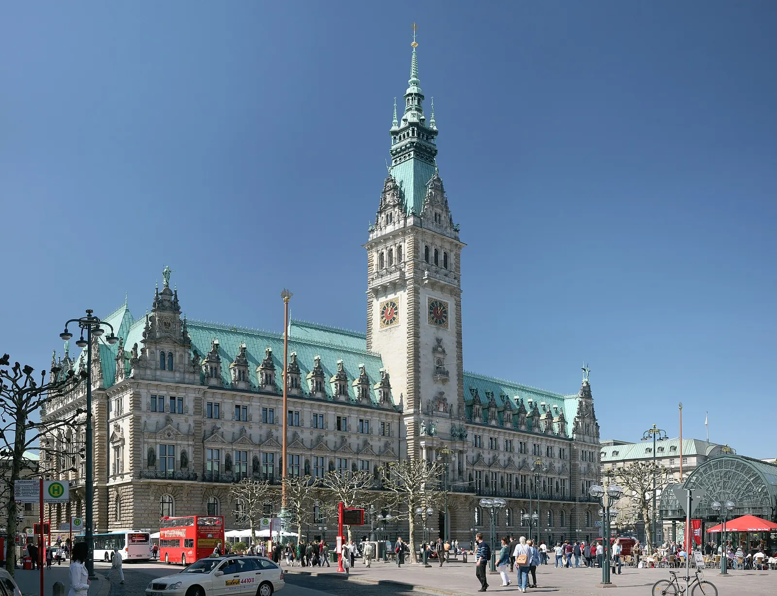Hamburg City Hall: HH Rathaus pano1