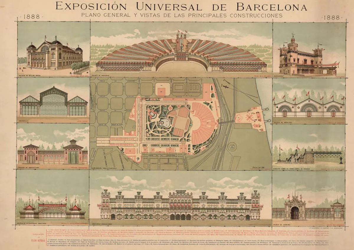 Barcelona Universal Exposition: Expo Barcelona 1888