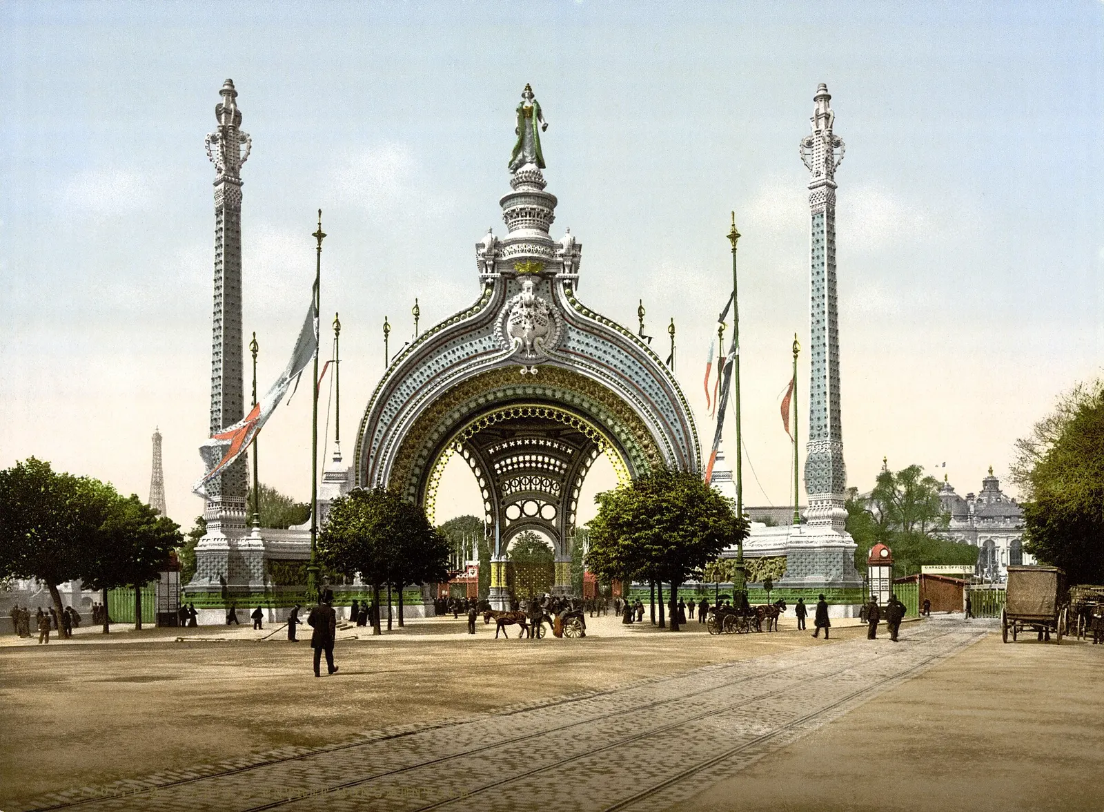 Exposition Universelle of 1900: Grand entrance, Exposition Universal, 1900, Paris, France