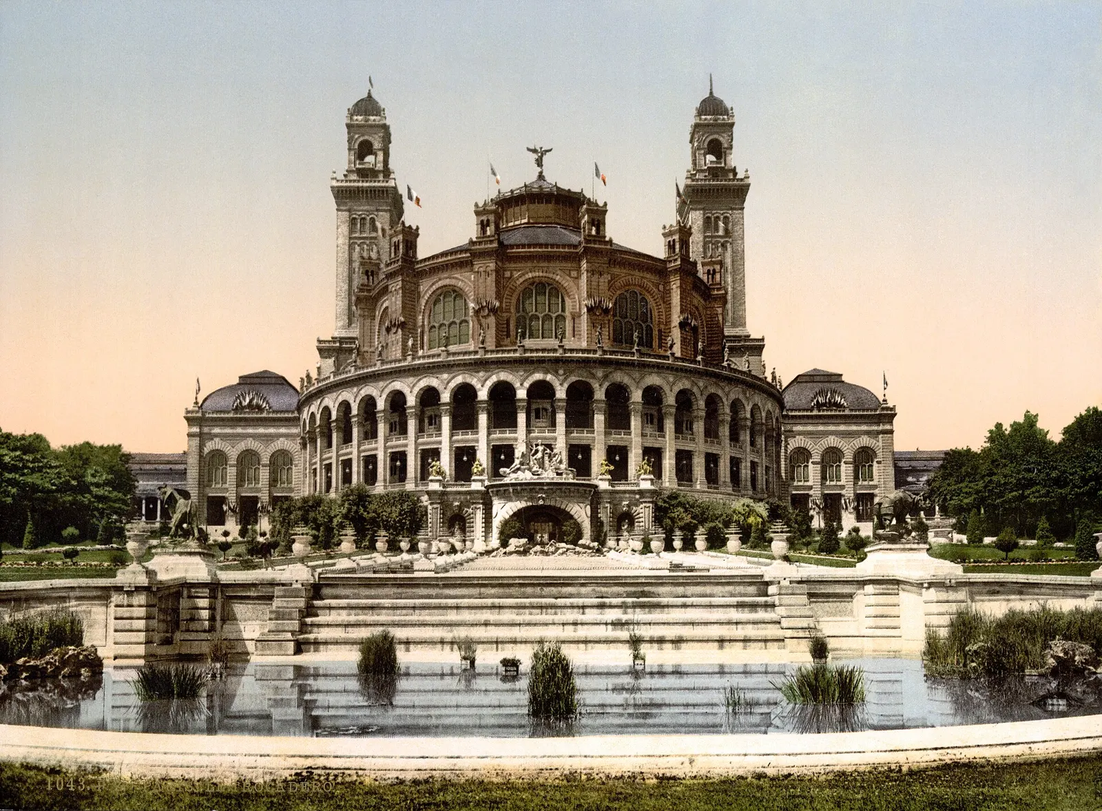 Exposition Universelle of 1900: The Trocadero, Exposition Universal, 1900, Paris, France