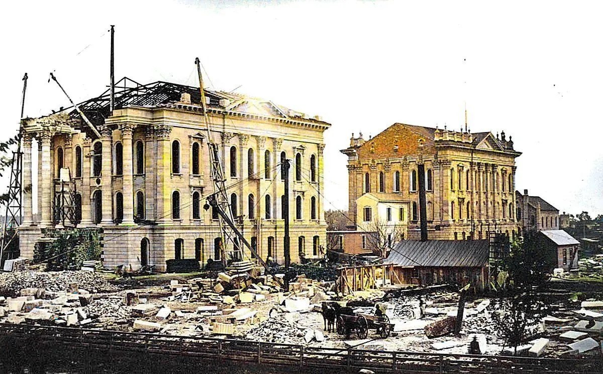 Kansas State Capitol, hypothetical colorization