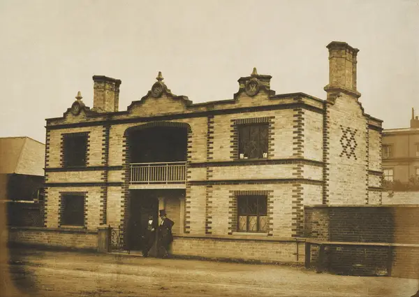 Prince Albert's model houses for working families, built beside the exhibition, 1851