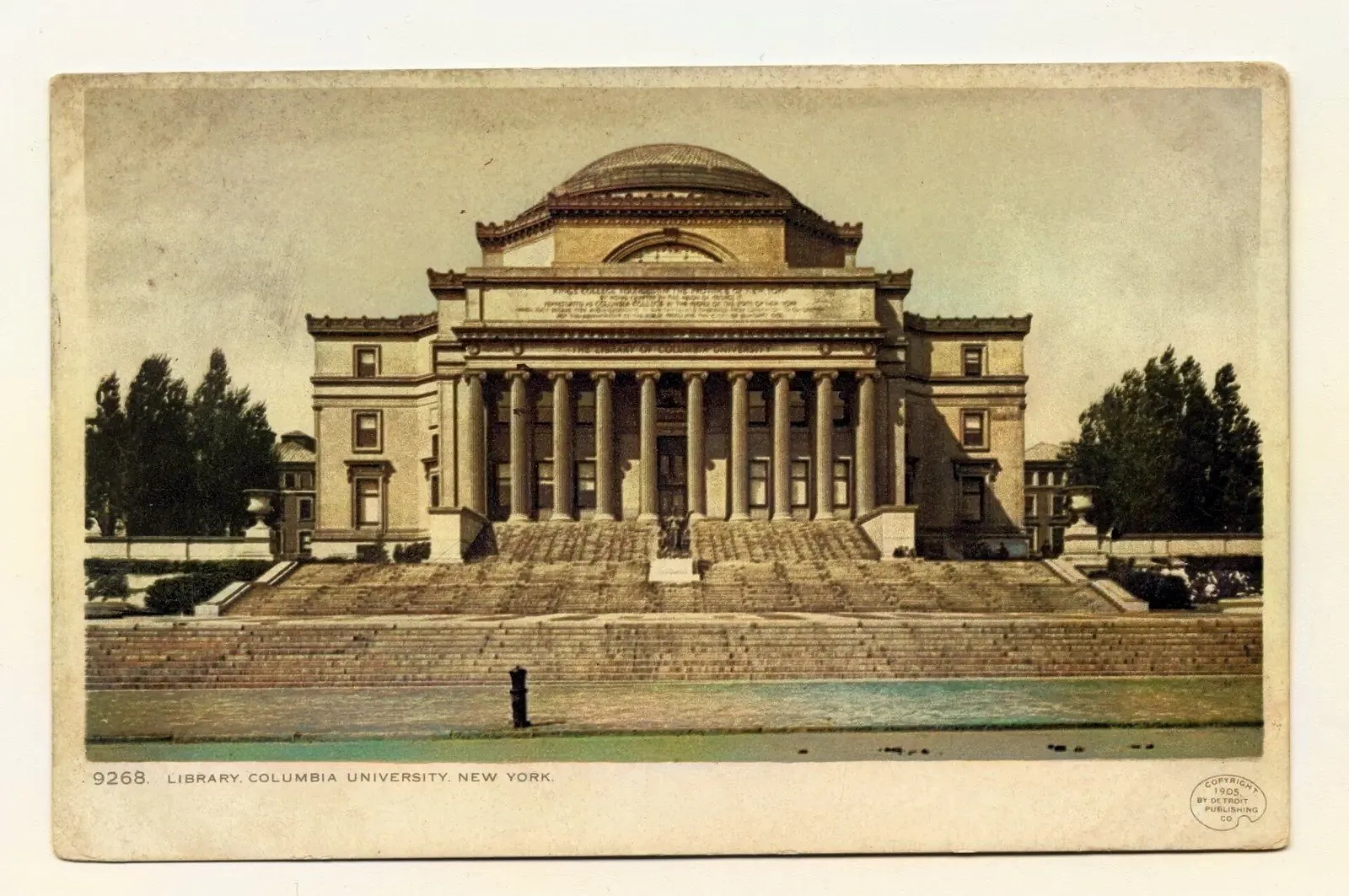 Low Memorial Library, hypothetical colorization