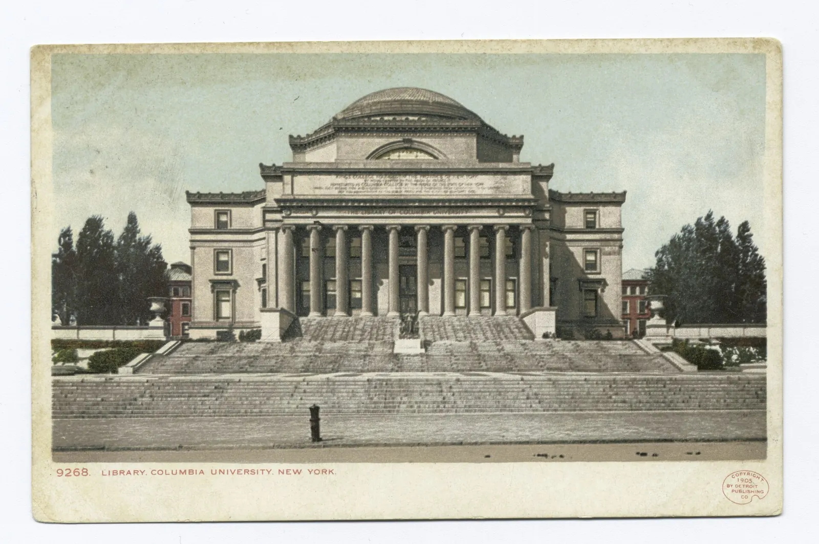 Low Memorial Library: Library. Columbia University, New York, N. Y (NYPL b12647398-68250)